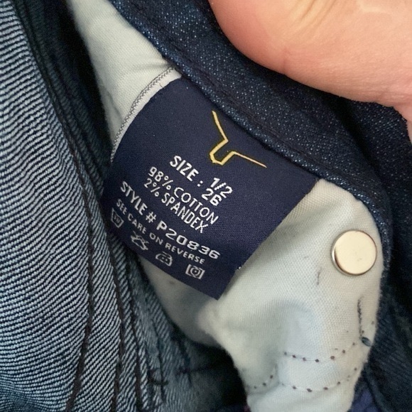 Vigoss Bootcut Jeans Dark Wash Sz 26 - Picture 7 of 9